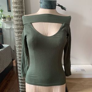 Free People Off the Shoulder Top